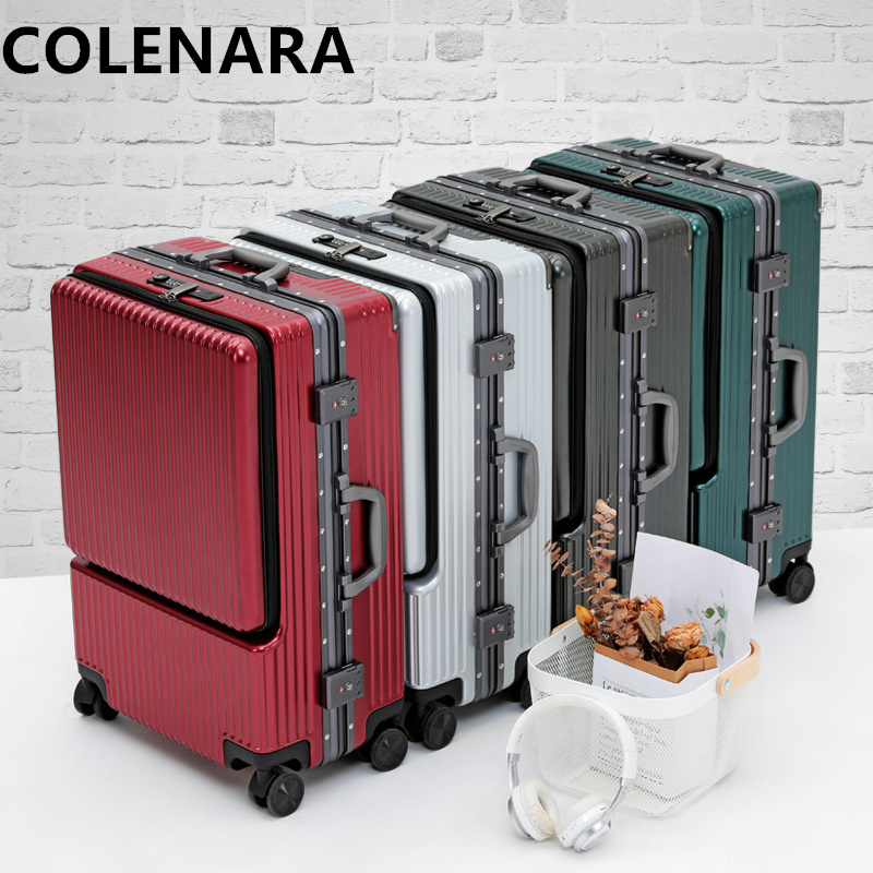 Front Opening Laptop Luggage 24 Inch - Walizka COLENARA 20