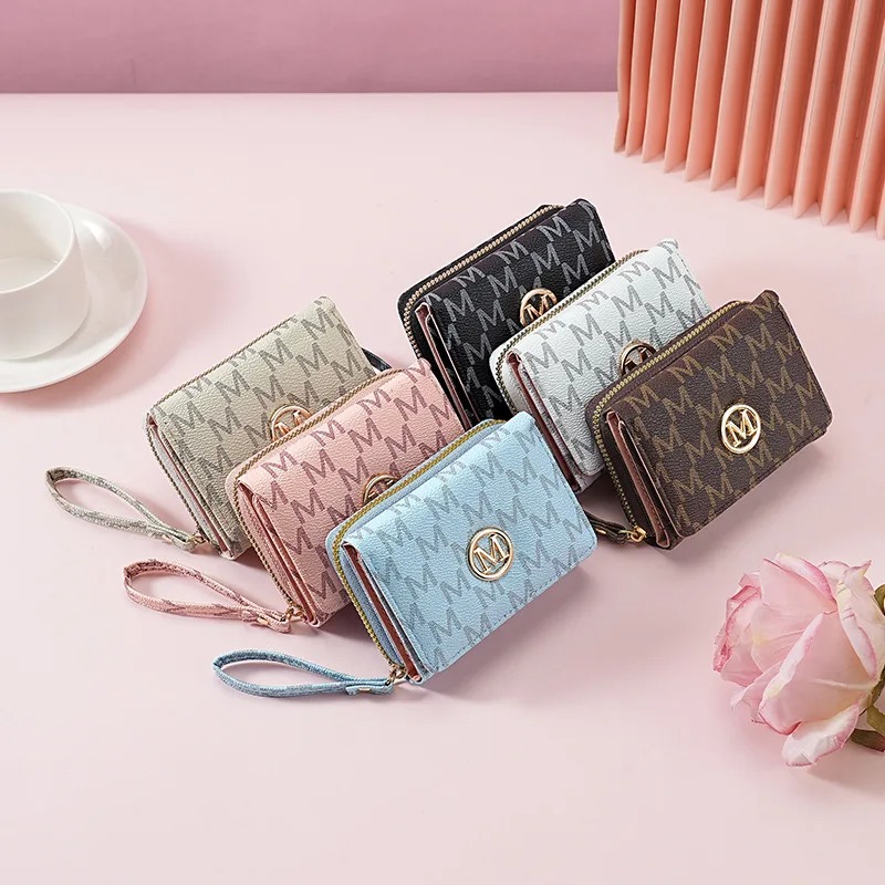 Wallets - Portfel z potrójnym zamkiem błyskawicznym i