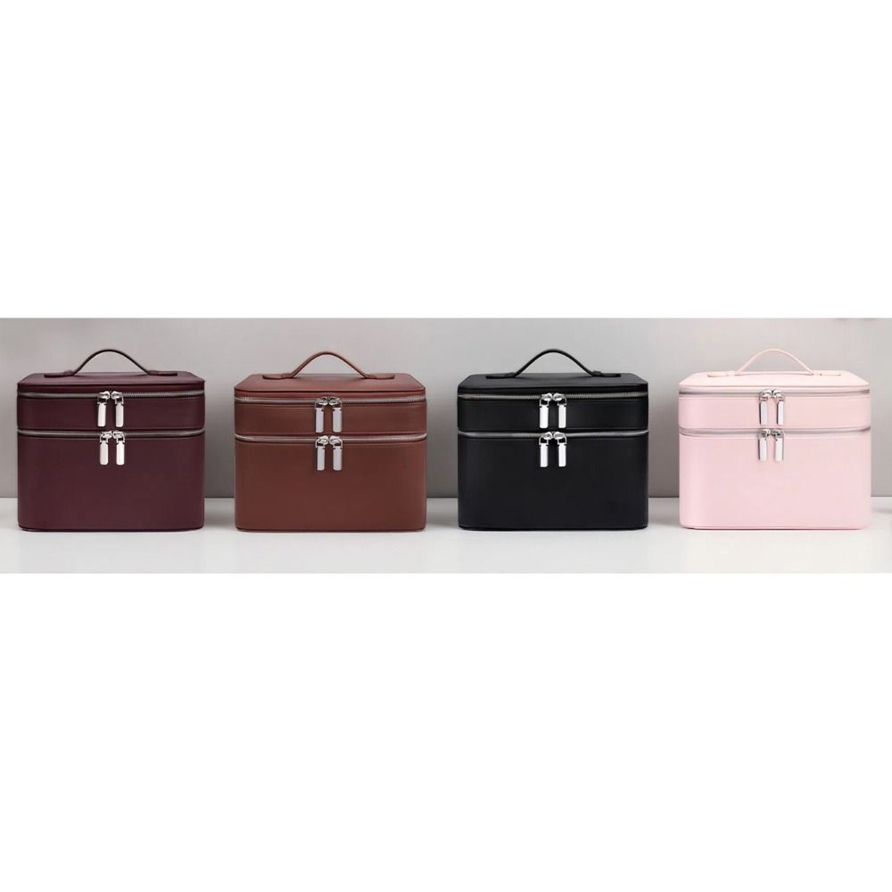 Cosmetic Bags - Przenośna kosmetyczka z materiału PU, wodoodporna,