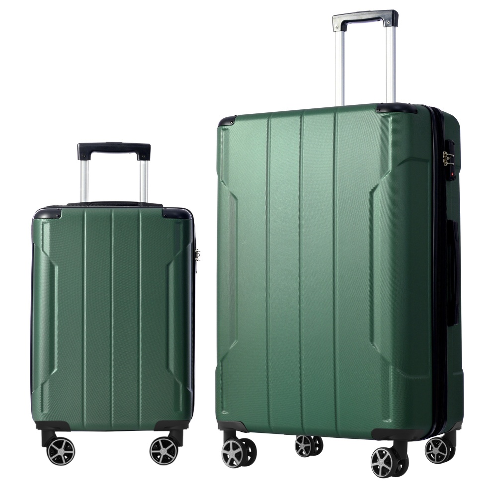 Expandable Hard Shell Luggage Set - 2-częściowy zestaw walizek z twardej skorupy