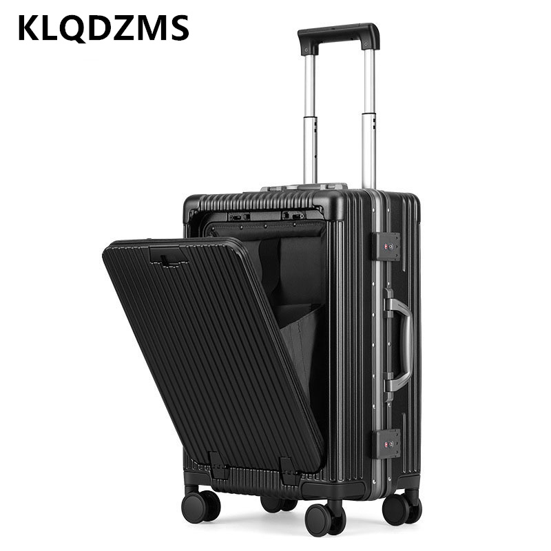 Front Opening Laptop Luggage 24 Inch - KLQDZMS Walizka kabinowa 18