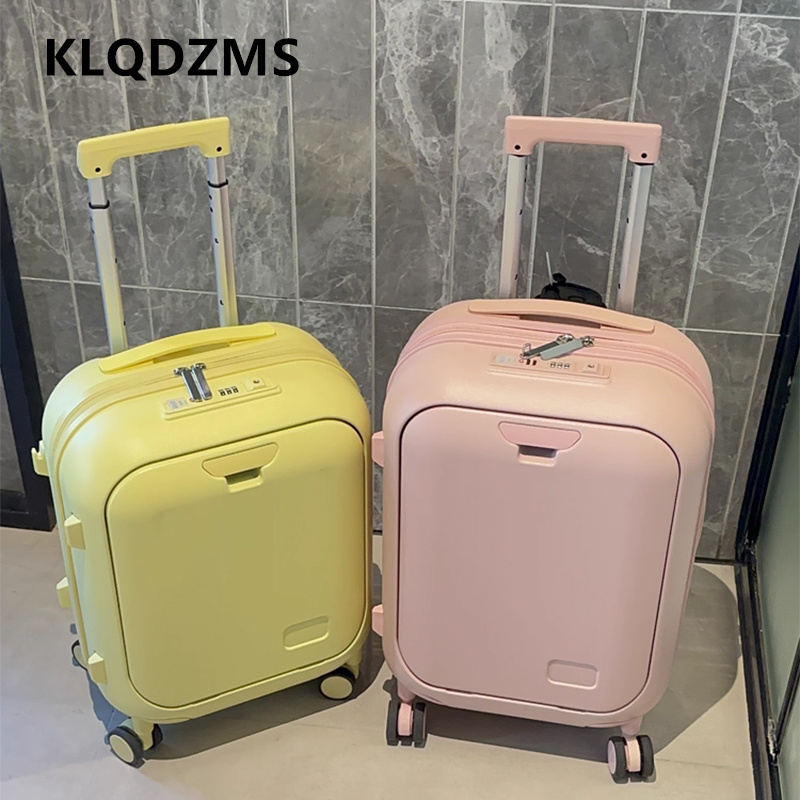 Front Opening Laptop Luggage 24 Inch - Walizka podróżna KLQDZMS 18