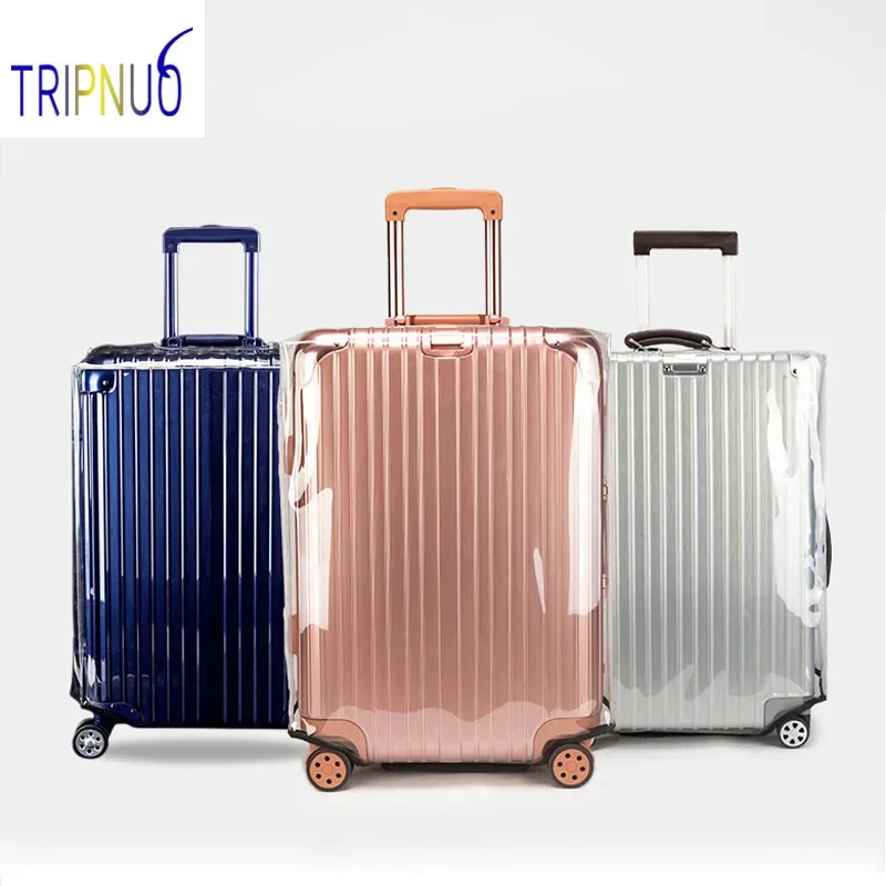 Luggage Protective Cover Transparent - Przezroczysty pokrowiec na bagaż z PVC