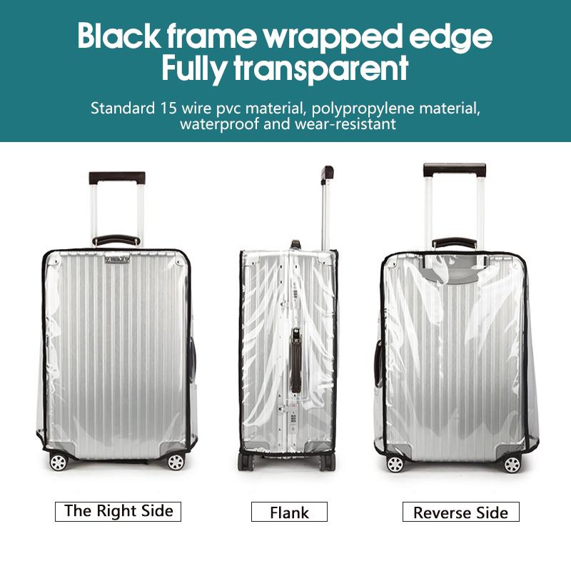 Luggage Protective Cover Transparent - Przezroczysty pokrowiec na bagaż podróżny 2027,