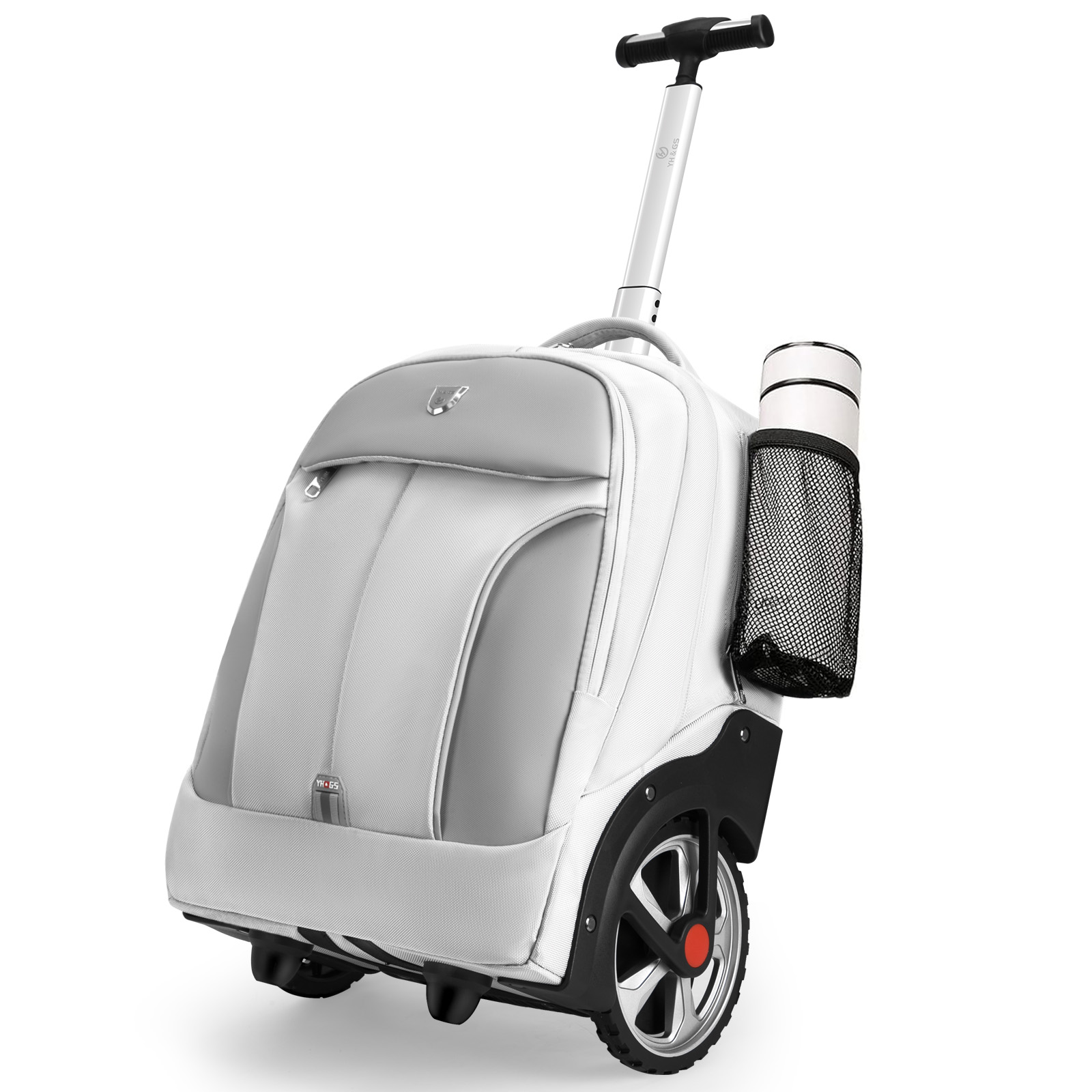 Foldable Rolling Luggage Bag - Plecak na kółkach z walizką, torba
