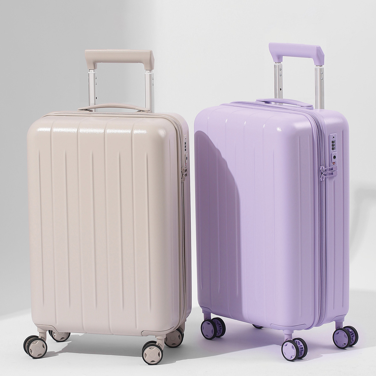 Spinner Wheel Rolling Suitcase 20 Inch - 20-calowa walizka z twardą skorupą, zamykana