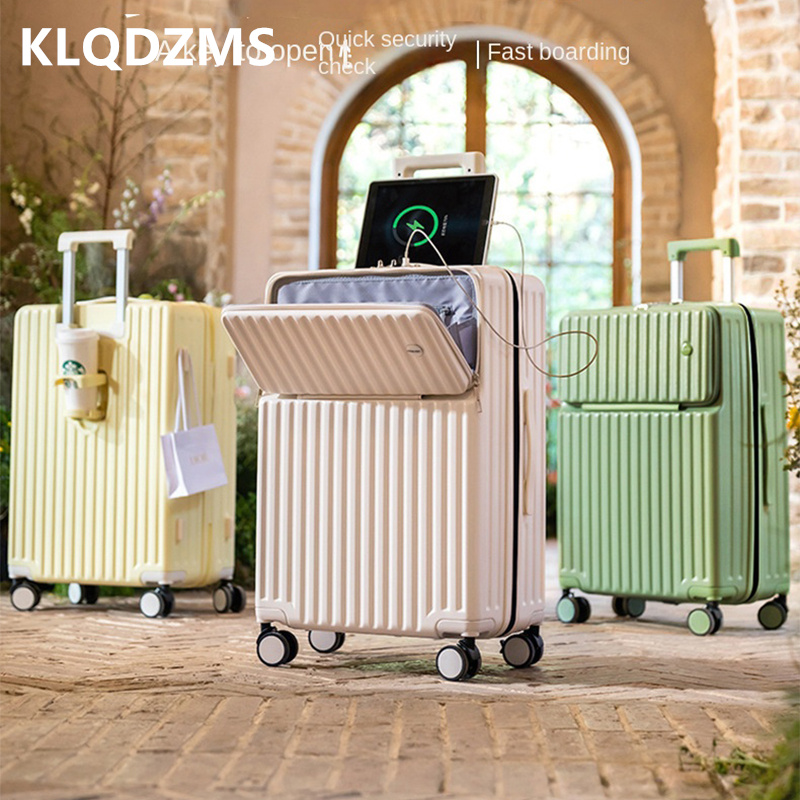 Spinner Wheel Rolling Suitcase 20 Inch - KLQDZMS Walizka męska na kółkach 20