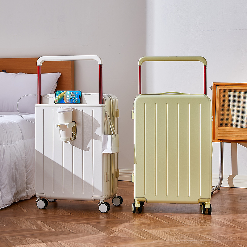 Spinner Wheel Rolling Suitcase 20 Inch - Walizka podróżna na kółkach z szerokim