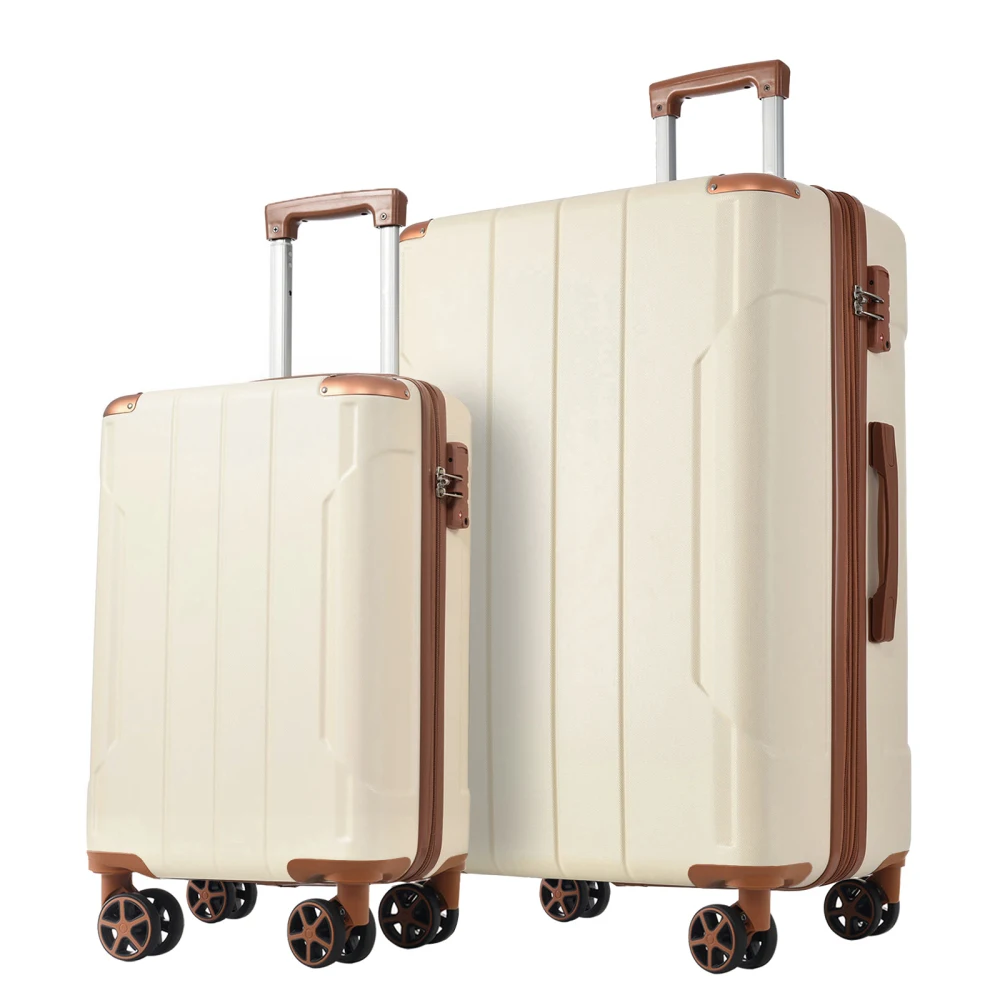 Expandable Hard Shell Luggage Set - Zestawy walizek z twardego tworzywa ABS,