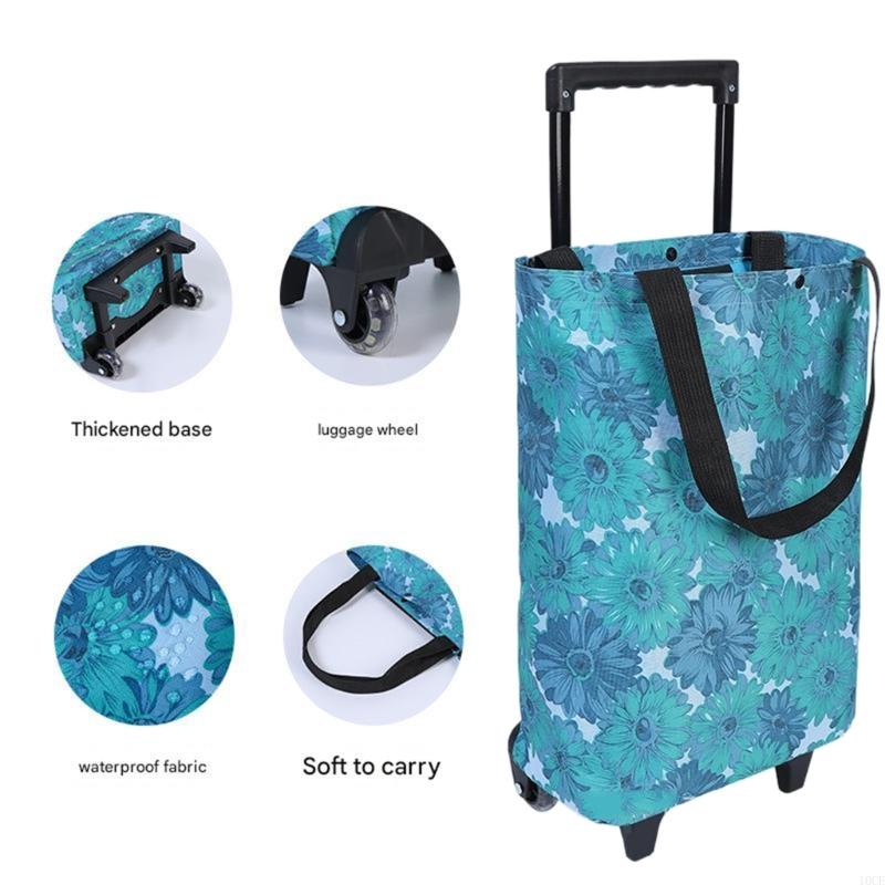Lekki składany wózek na kółkac – Foldable Rolling Luggage Bag recenzja i cena
