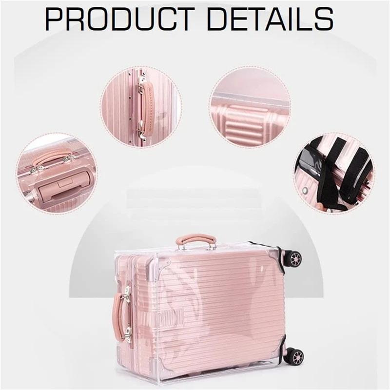 1 szt. Przezroczysta osłona na – Luggage Protective Cover Transparent recenzja i cena
