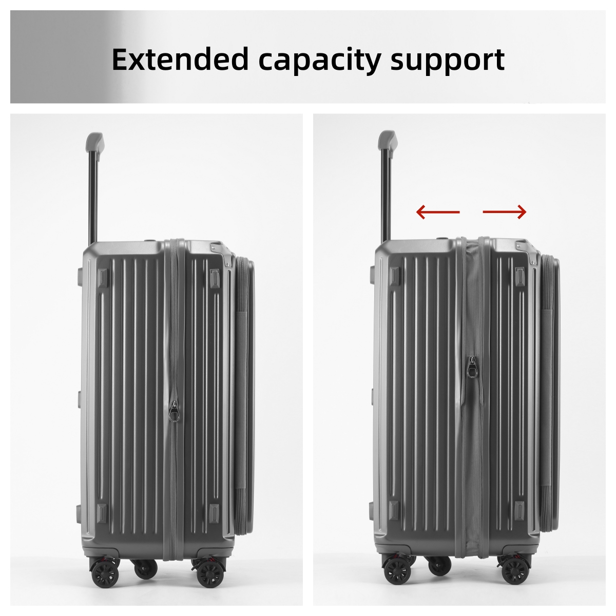    Walizka o dużej pojemności – Expandable Hard Shell Luggage Set recenzja i cena