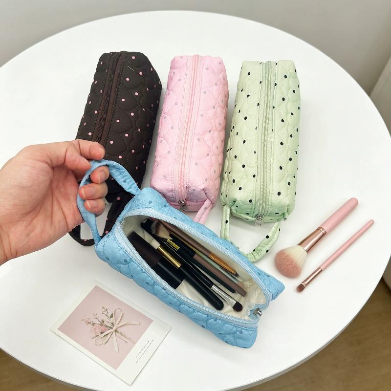 Przenośna kosmetyczka w kropki – Cosmetic Bags recenzja i cena