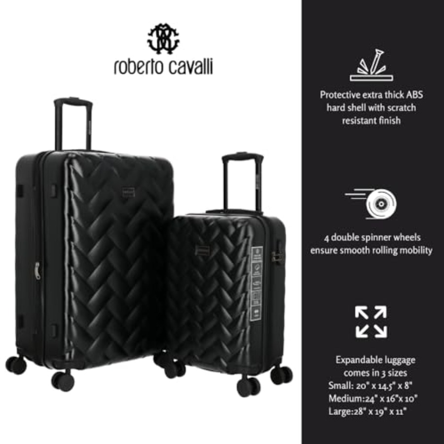 Zestaw bagażu podróżnego: twar – Expandable Hard Shell Luggage Set recenzja i cena