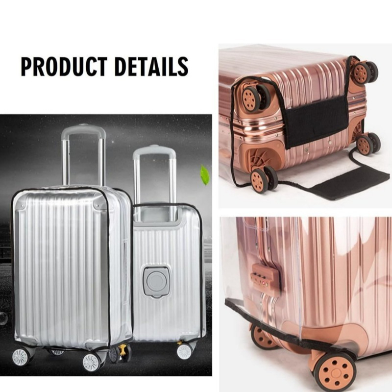 Wodoodporny Pokrowiec na Waliz – Luggage Protective Cover Transparent recenzja i cena