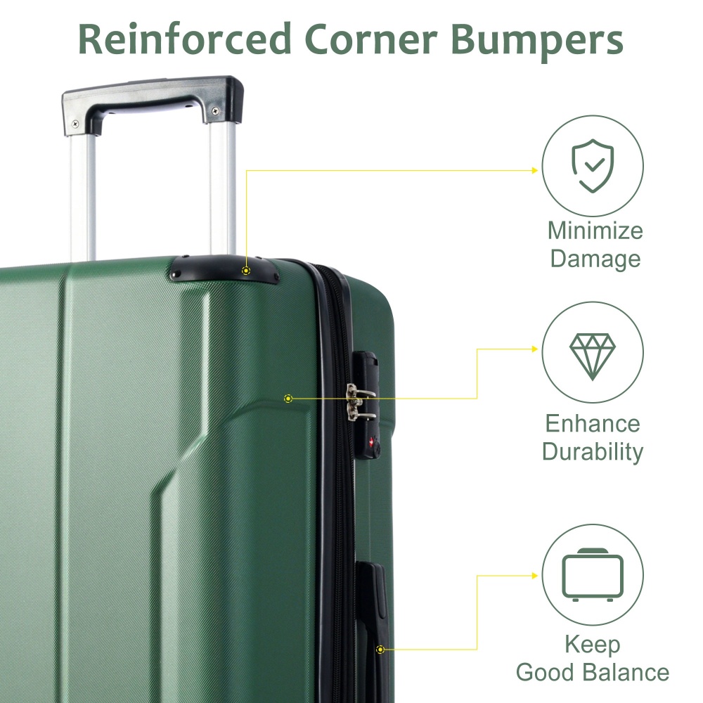 2-częściowy zestaw walizek z t – Expandable Hard Shell Luggage Set recenzja i cena