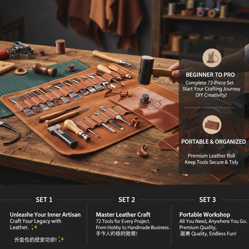 72 elementy zestawu do obróbki – Handbags recenzja i cena