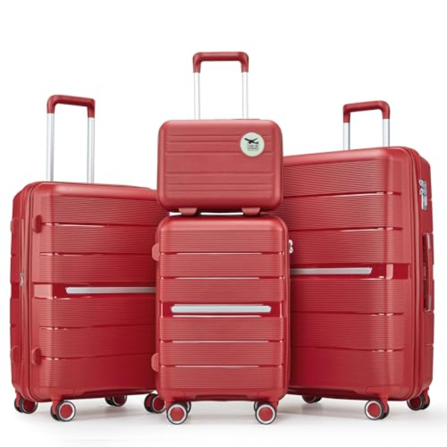 Zestawy walizek 4-częściowe, r – Expandable Hard Shell Luggage Set recenzja i cena