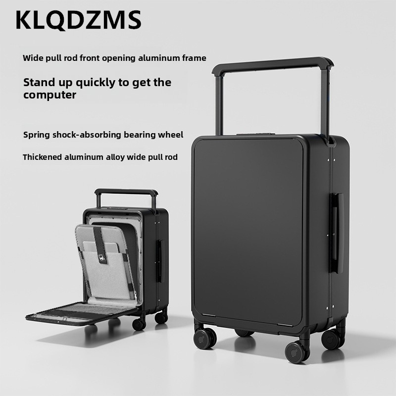 KLQDZMS Walizka męska 20/24 ca – Spinner Wheel Rolling Suitcase 20 Inch recenzja i cena