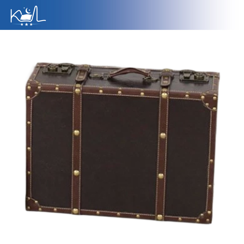 Dekoracyjna skrzynia w stylu v – Retro Vintage Trunk Suitcase recenzja i cena