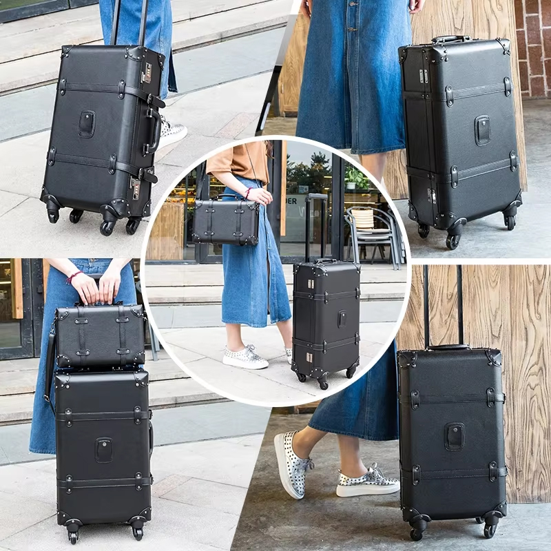 Nowa Retro Walizka na Kółkach  – Retro Vintage Trunk Suitcase recenzja i cena