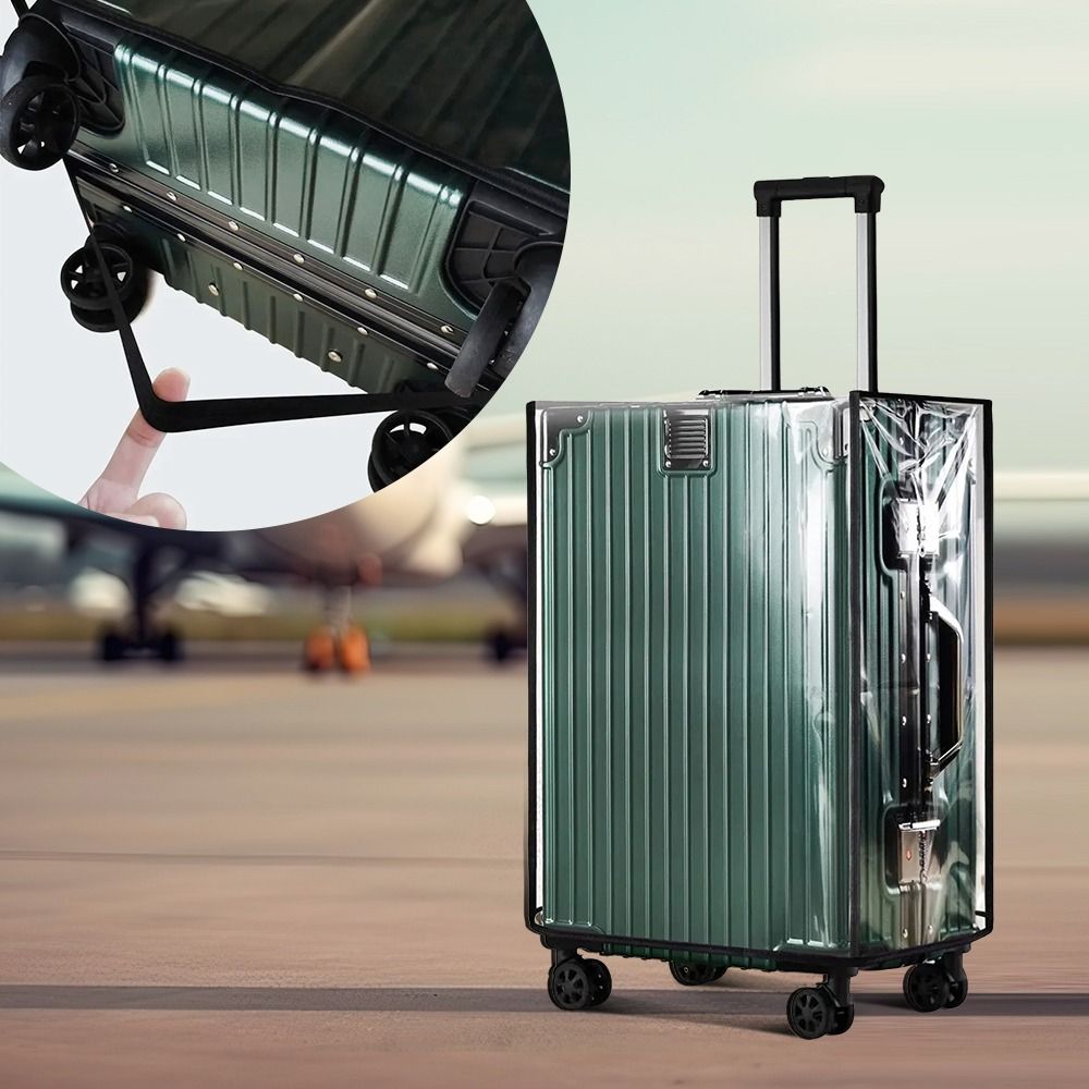 Pokrowiec na walizkę podróżną  – Luggage Protective Cover Transparent recenzja i cena
