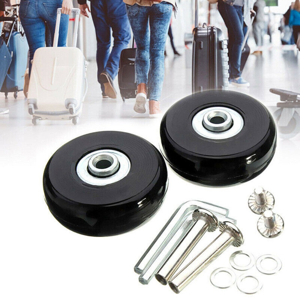 2/4 szt. 57-59MM Ciche Kółka P – Silent Replacement Luggage Wheels recenzja i cena