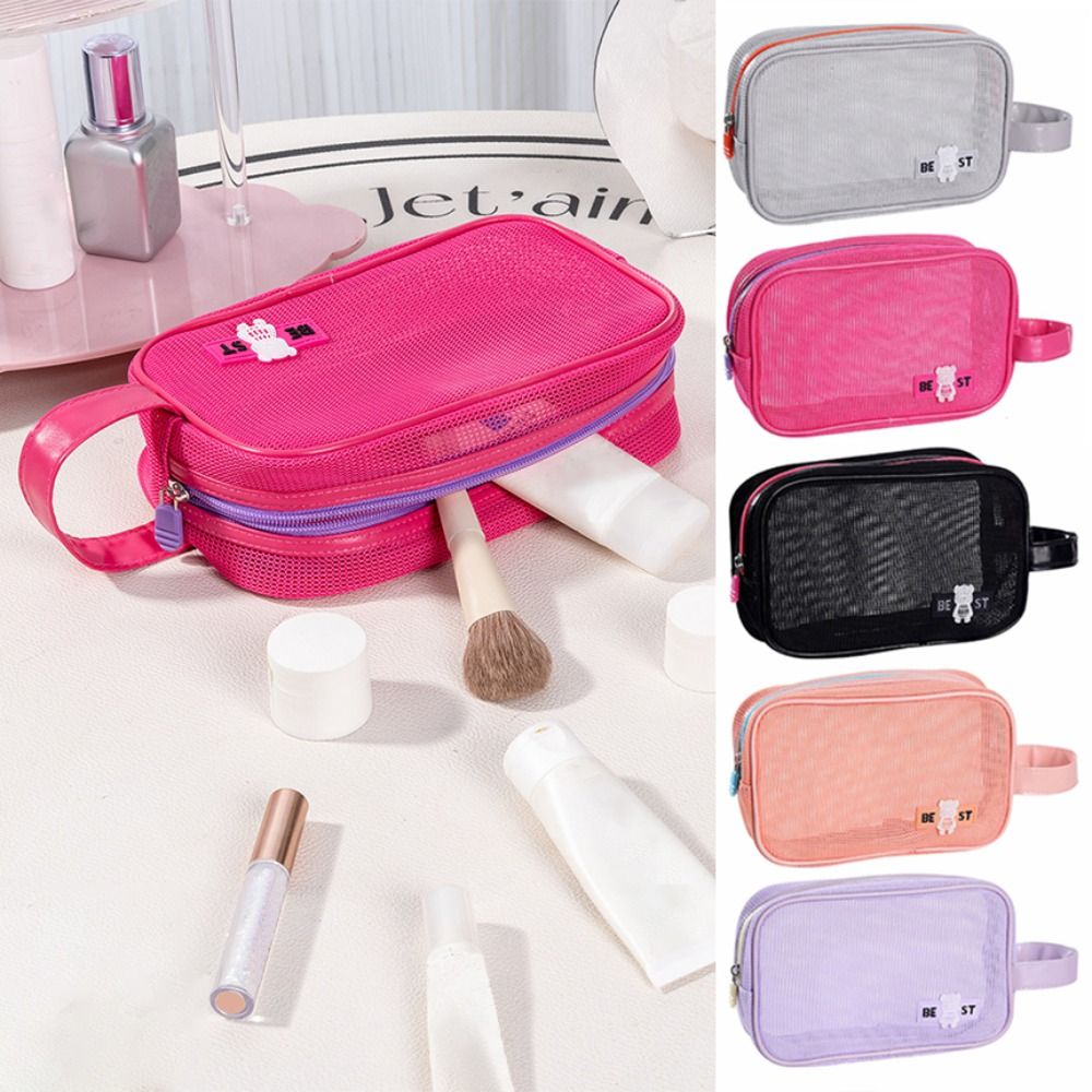 Wytrzymała kosmetyczka z siate – Cosmetic Bags recenzja i cena