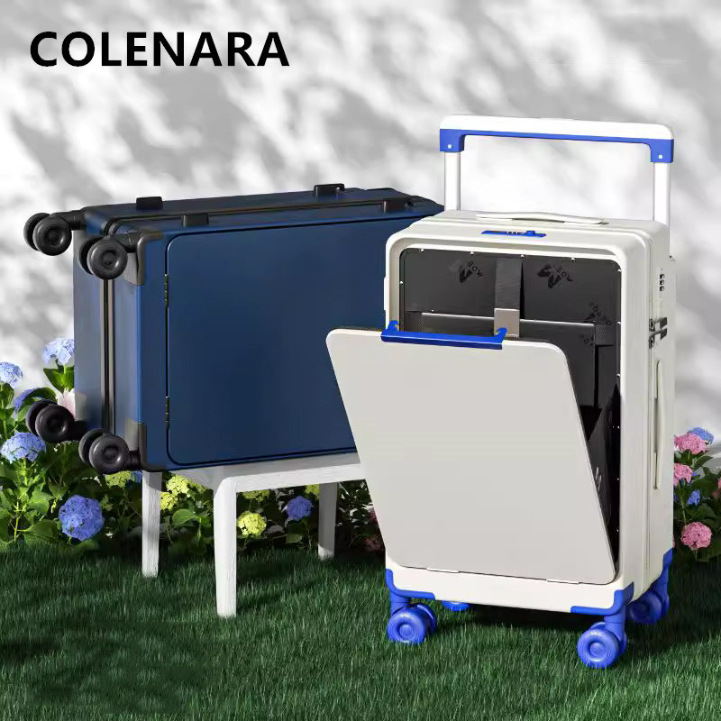 Walizka COLENARA ABS+PC z prze – Front Opening Laptop Luggage 24 Inch recenzja i cena