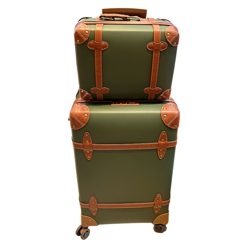 Walizka ze skóry PU w stylu vi – Retro Vintage Trunk Suitcase recenzja i cena