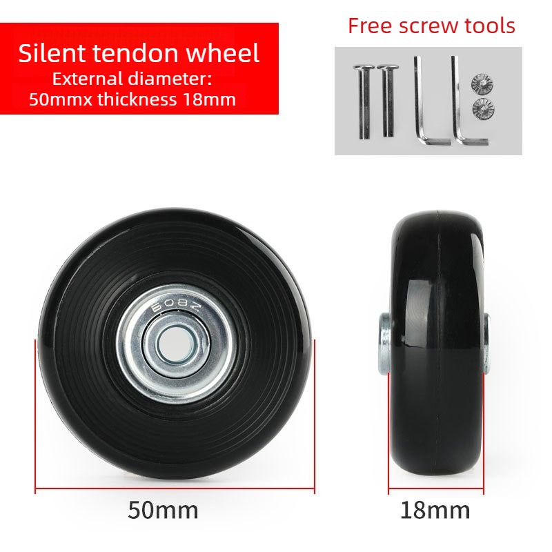 Nowość! Zestaw naprawczy do kó – Silent Replacement Luggage Wheels recenzja i cena