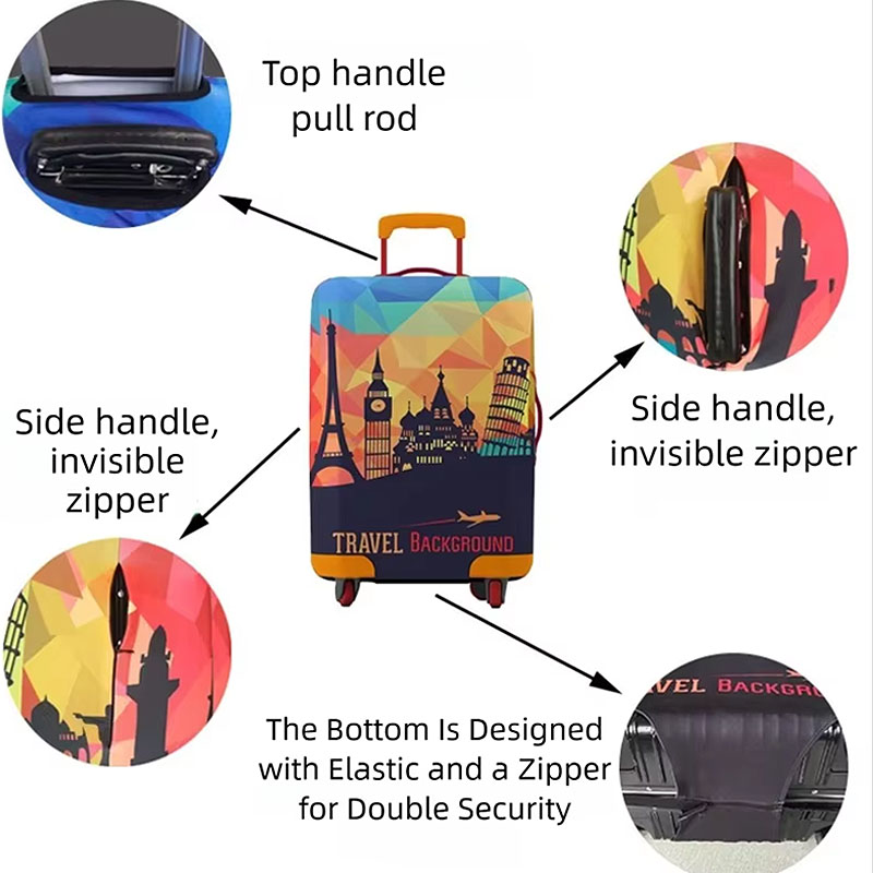 Nowe Pokrowce Ochronne na Wali – Waterproof Suitcase Cover Protector recenzja i cena