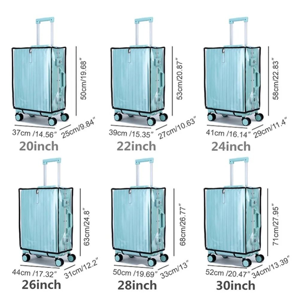 Nowy pokrowiec ochronny na bag – Luggage Protective Cover Transparent recenzja i cena
