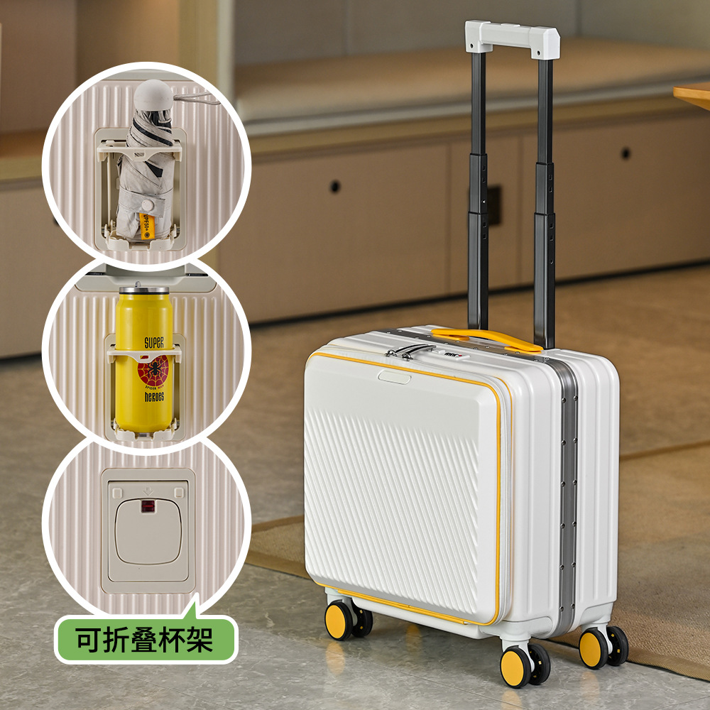 Walizka kabinowa z aluminiową  – Aluminum Frame Carry On Luggage recenzja i cena