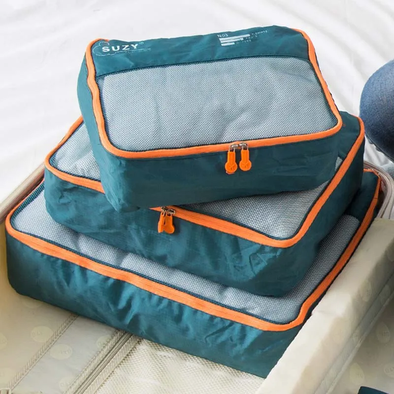 7/6 sztuk zestaw organizator p – Foldable Rolling Luggage Bag recenzja i cena