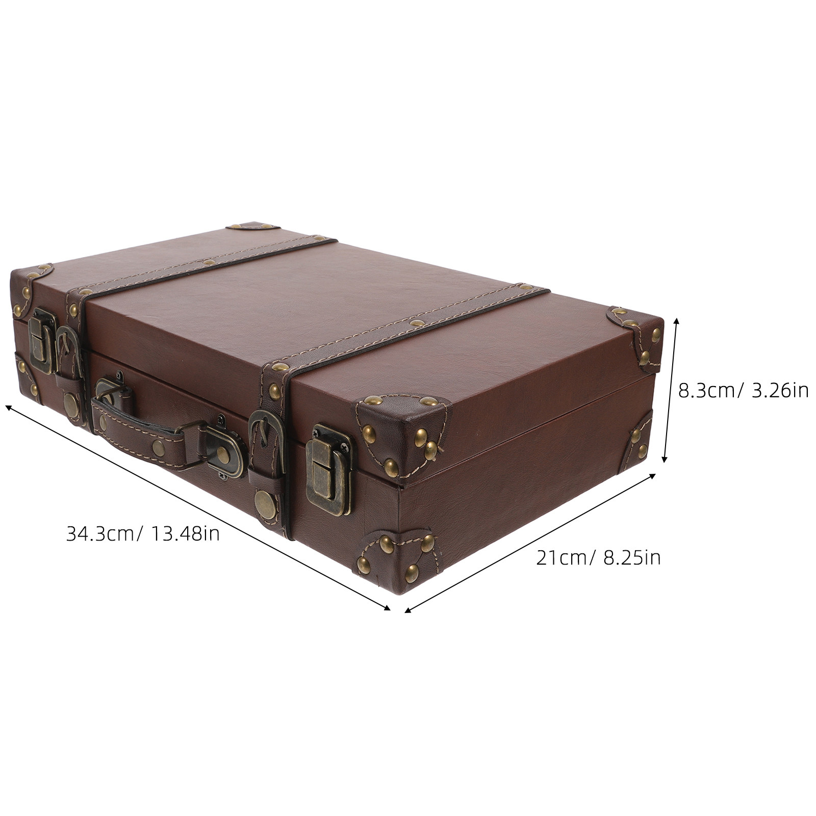 Retro, w stylu vintage, walizk – Retro Vintage Trunk Suitcase recenzja i cena