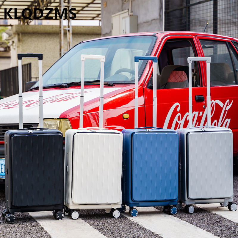 KLQDZMS bagaż podróżny otwiera – Front Opening Laptop Luggage 24 Inch recenzja i cena