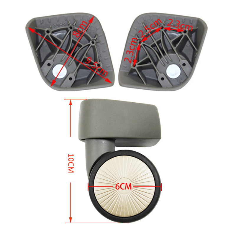 Zestaw do wymiany cichych kółe – Silent Replacement Luggage Wheels recenzja i cena