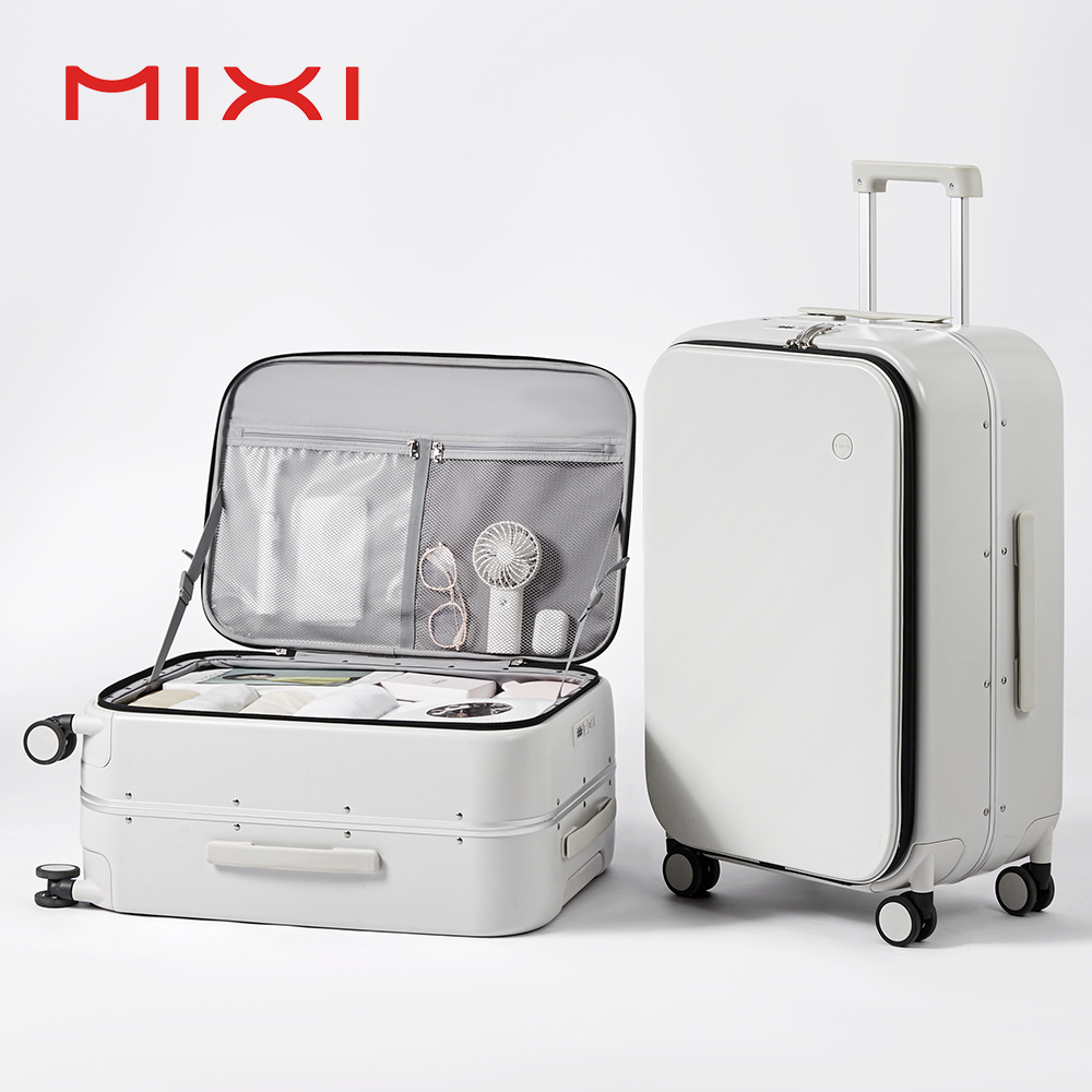 Walizka na kółkach Mixi New PC – Aluminum Frame Carry On Luggage recenzja i cena