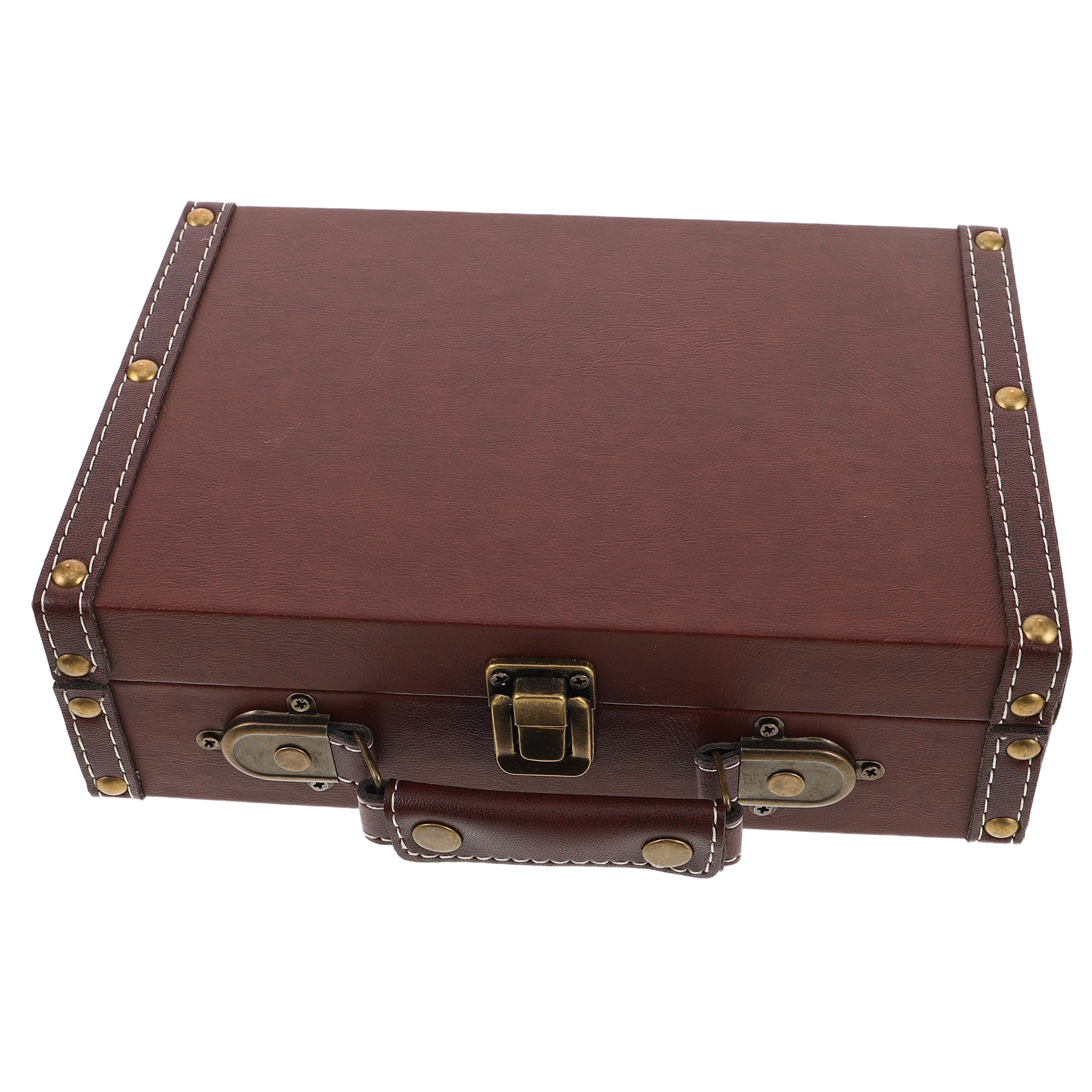 Antyczne drewniane pudełko do  – Retro Vintage Trunk Suitcase recenzja i cena