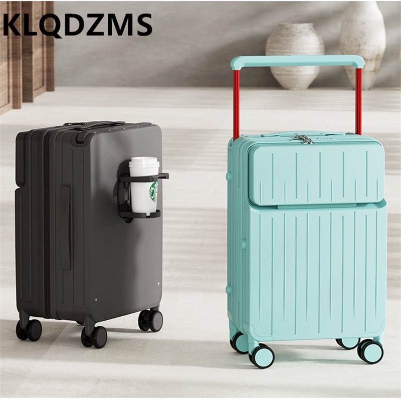 KLQDZMS 24-calowa walizka z pr – Front Opening Laptop Luggage 24 Inch recenzja i cena