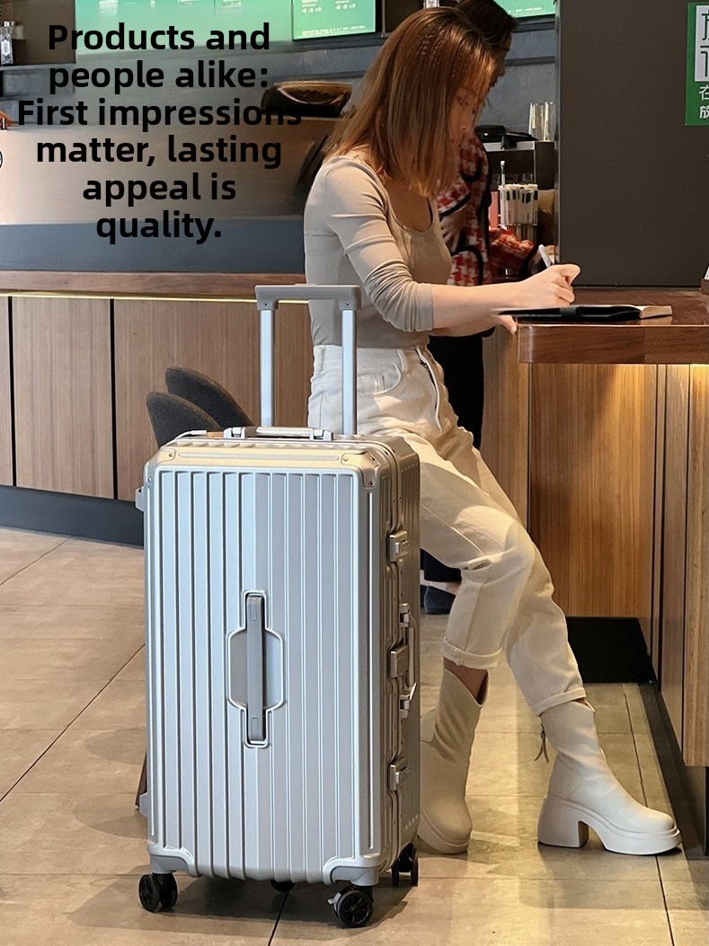 Walizka podróżna z aluminiową  – Aluminum Frame Carry On Luggage recenzja i cena
