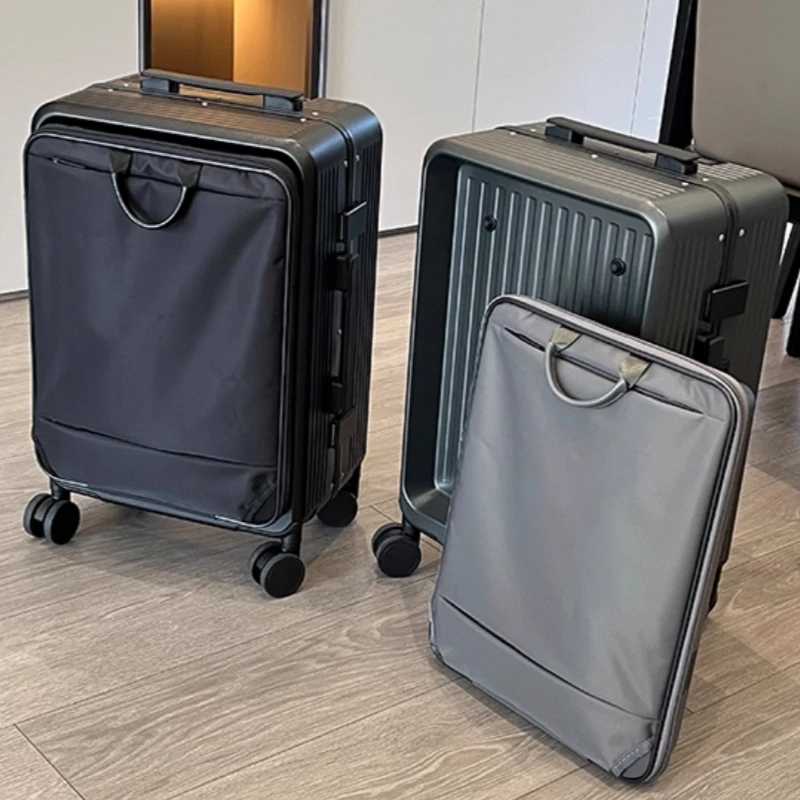 Walizka 2-w-1 z odłączanym ple – Aluminum Frame Carry On Luggage recenzja i cena