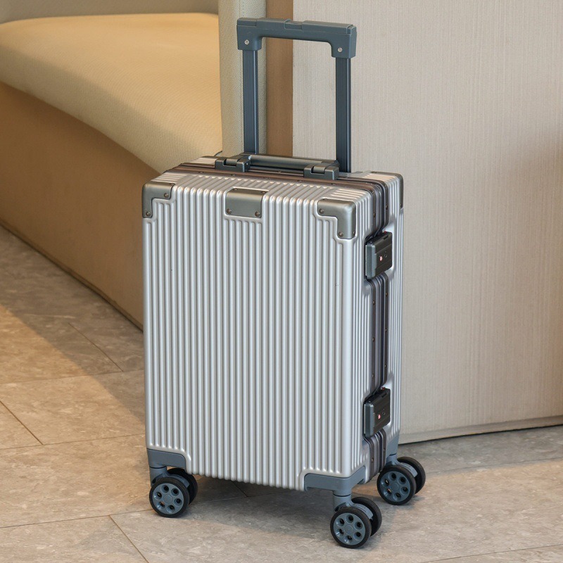 Walizka podręczna 16 cali, min – Aluminum Frame Carry On Luggage recenzja i cena