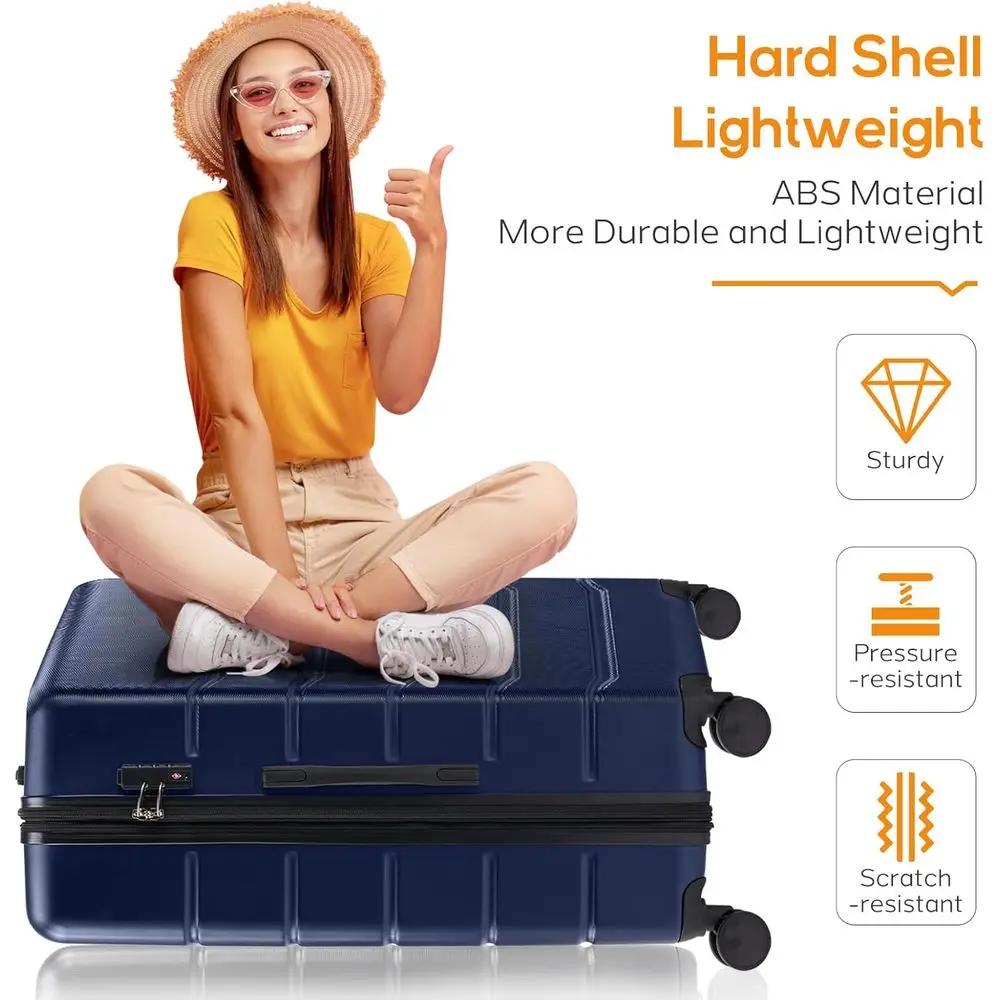 3-częściowy zestaw walizek z t – Expandable Hard Shell Luggage Set recenzja i cena