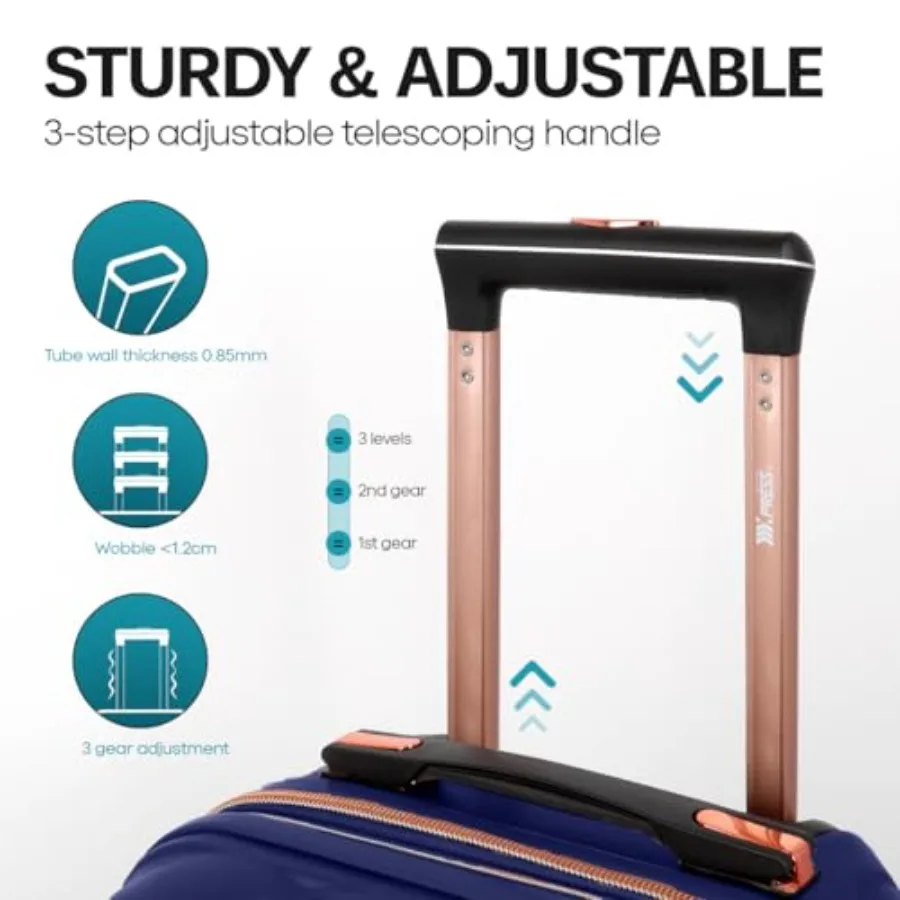 Dwuczęściowy zestaw: walizka p – Expandable Hard Shell Luggage Set recenzja i cena