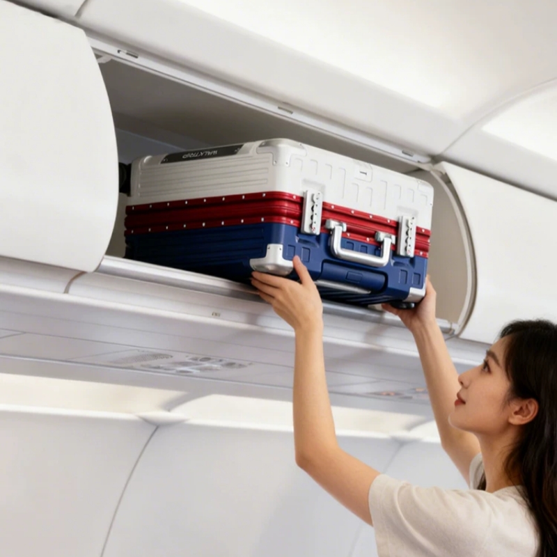 Walizka na kółkach 18 cali, po – Aluminum Frame Carry On Luggage recenzja i cena