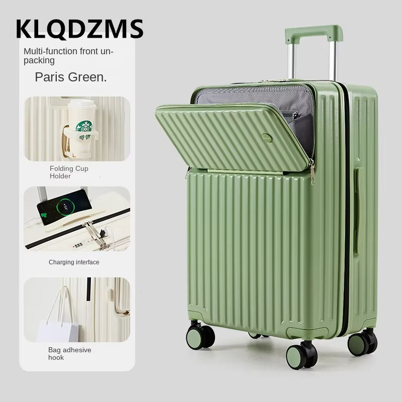 KLQDZMS Walizka męska na kółka – Spinner Wheel Rolling Suitcase 20 Inch recenzja i cena