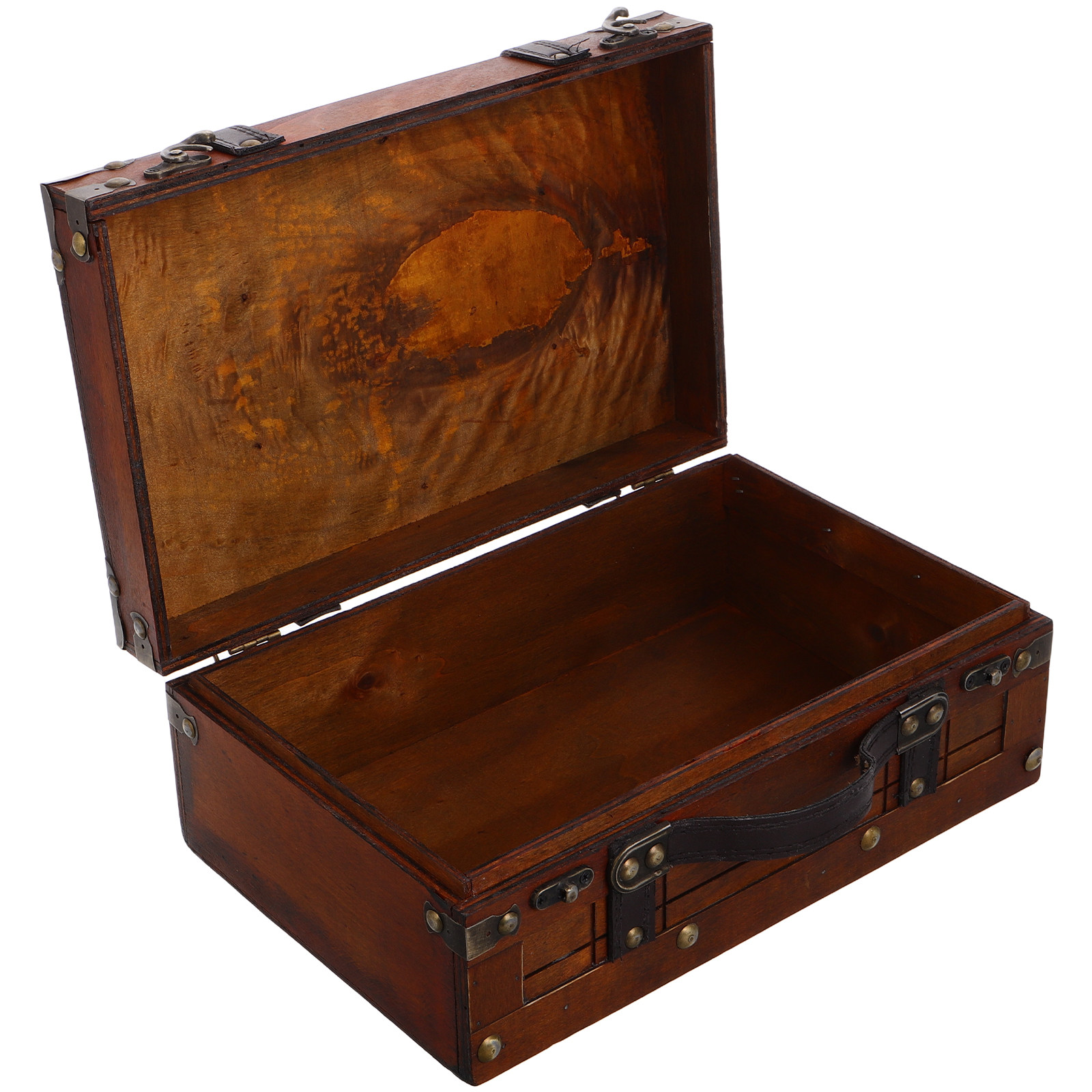 Retro Vintage Drewniany Schowe – Retro Vintage Trunk Suitcase recenzja i cena