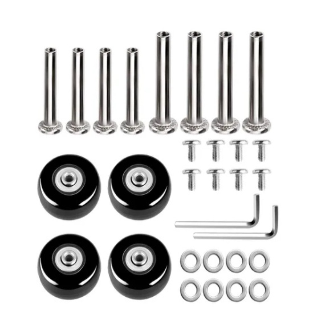 2 szt. Wymień koła na śrubę do – Silent Replacement Luggage Wheels recenzja i cena